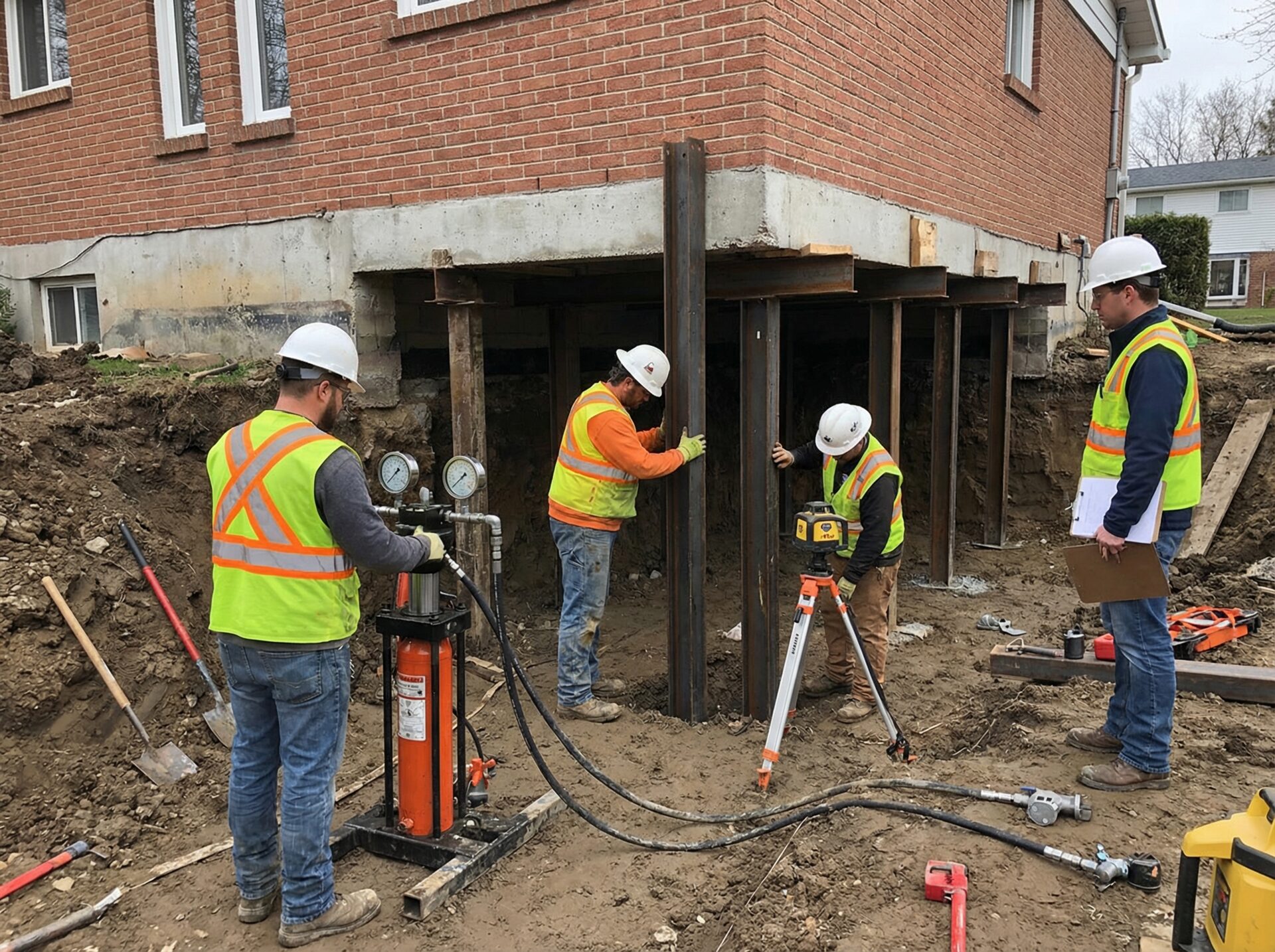 Foundation Pier and Underpinning - Solid Base Solutions